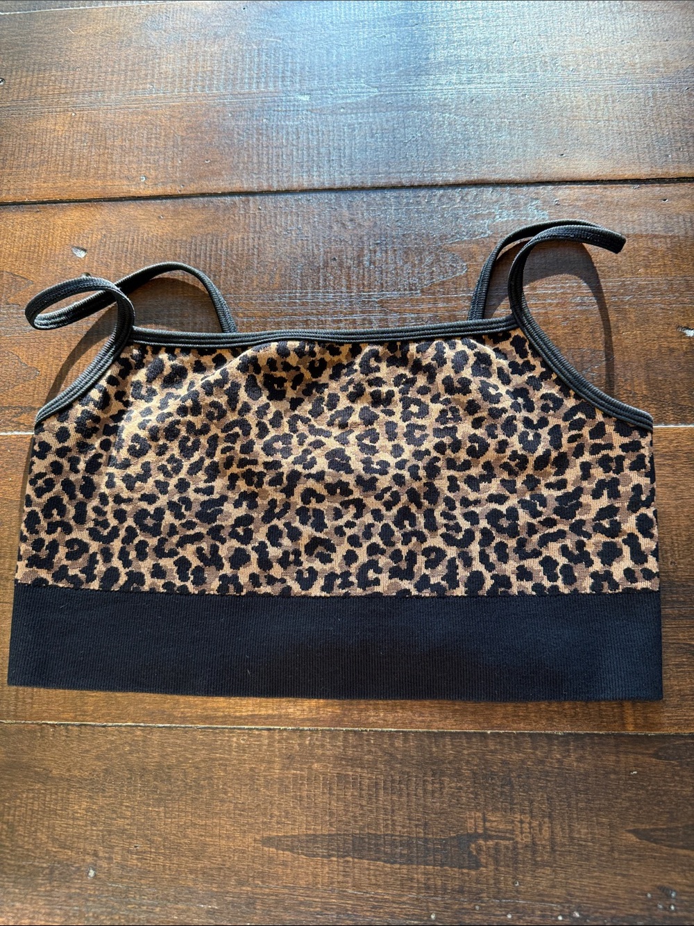 Fabletics Leopard Print Cami Bralette